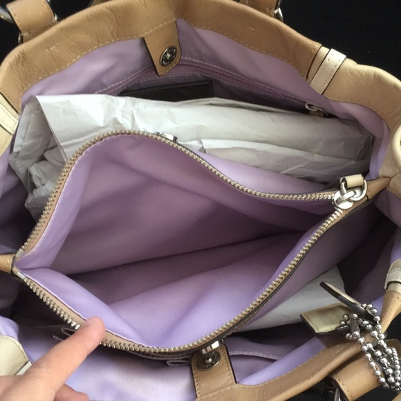 coach Madison leather Audrey bag - Picture 6 of 6